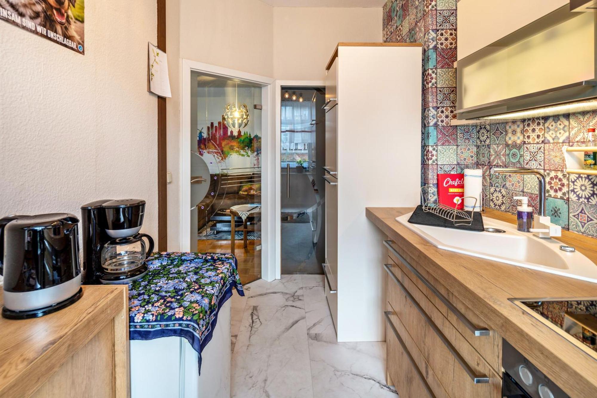 Balkon Apartment Shanti Lu Erfurt Exterior photo